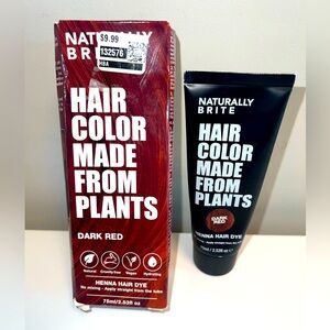 Vibrant Red Plant-Based Hair Color